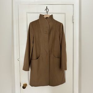 Italian Wool Cocoon Coat